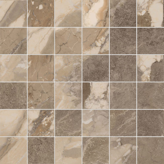 Dynasty Taupe 2X2 Mosaic | Glens Falls Tile & Supplies