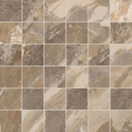 Dynasty Taupe 2X2 Mosaic | Glens Falls Tile & Supplies