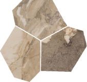 Dynasty Taupe Polished/Matte 11X12 Eggs Mosaic | Glens Falls Tile & Supplies