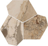 Dynasty Taupe Polished/Matte 11X12 Eggs Mosaic | Glens Falls Tile & Supplies