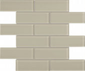 Earth 2X6 Brick Mosaic | Glens Falls Tile & Supplies