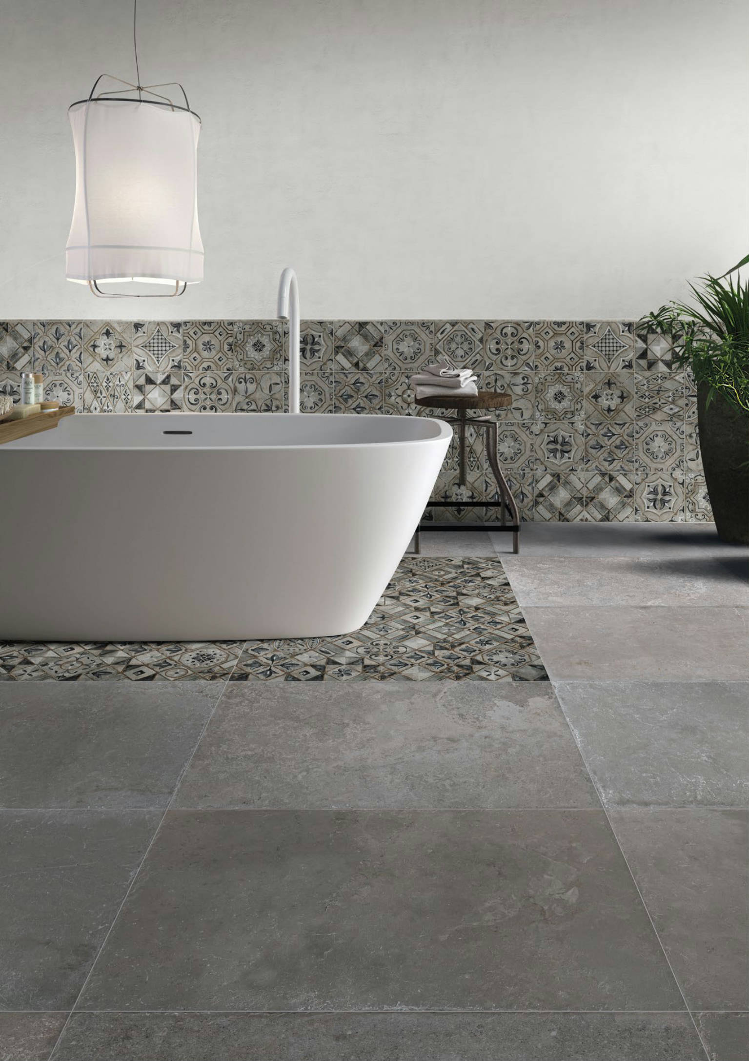 Elevation Menfi Grey 24x24 | Glens Falls Tile & Supplies