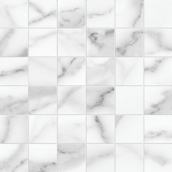 Florence 2X2 Statuario Matte Mosaic | Glens Falls Tile & Supplies