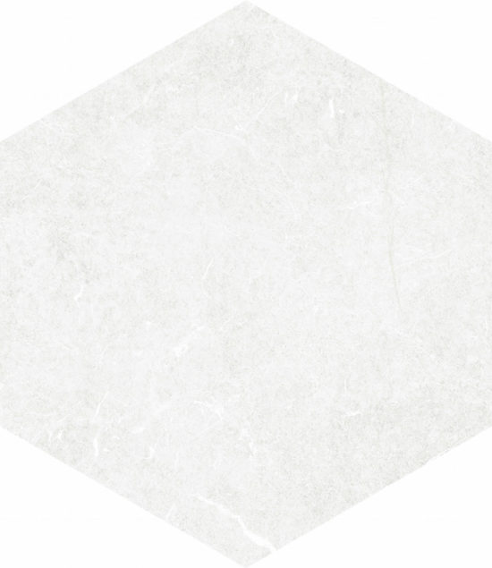 Form 5.5X6.3” White Hexagon | Glens Falls Tile & Supplies