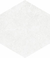 Form 5.5X6.3” White Hexagon | Glens Falls Tile & Supplies