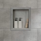Frost Nickel Shower Niche 14.5x12 Inside | Glens Falls Tile & Supplies