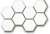 Gilded Hex Mosaic | Glens Falls Tile & Supplies