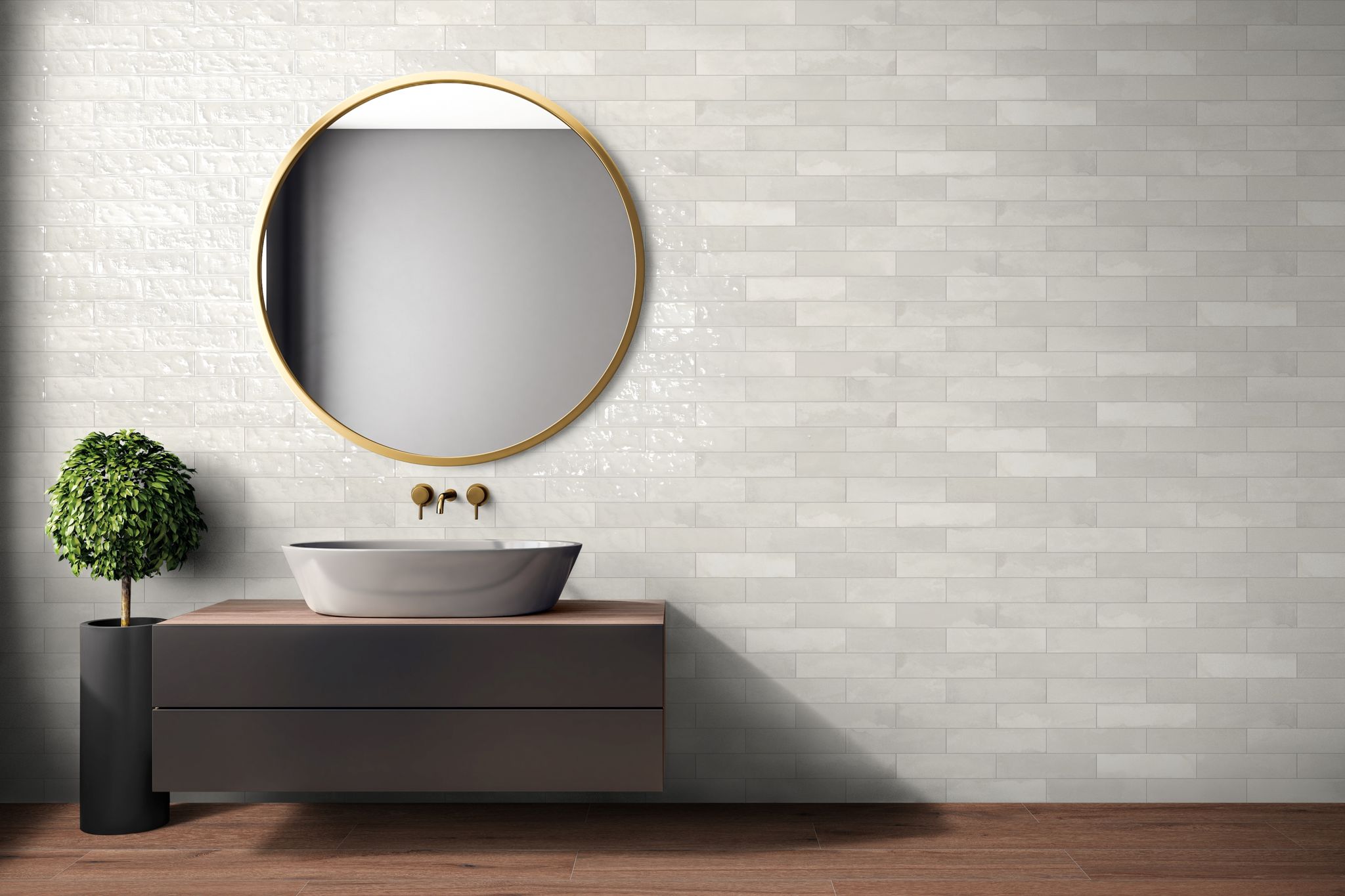 Grand Cayman 3X12" Kai White 2 | Glens Falls Tile & Supplies