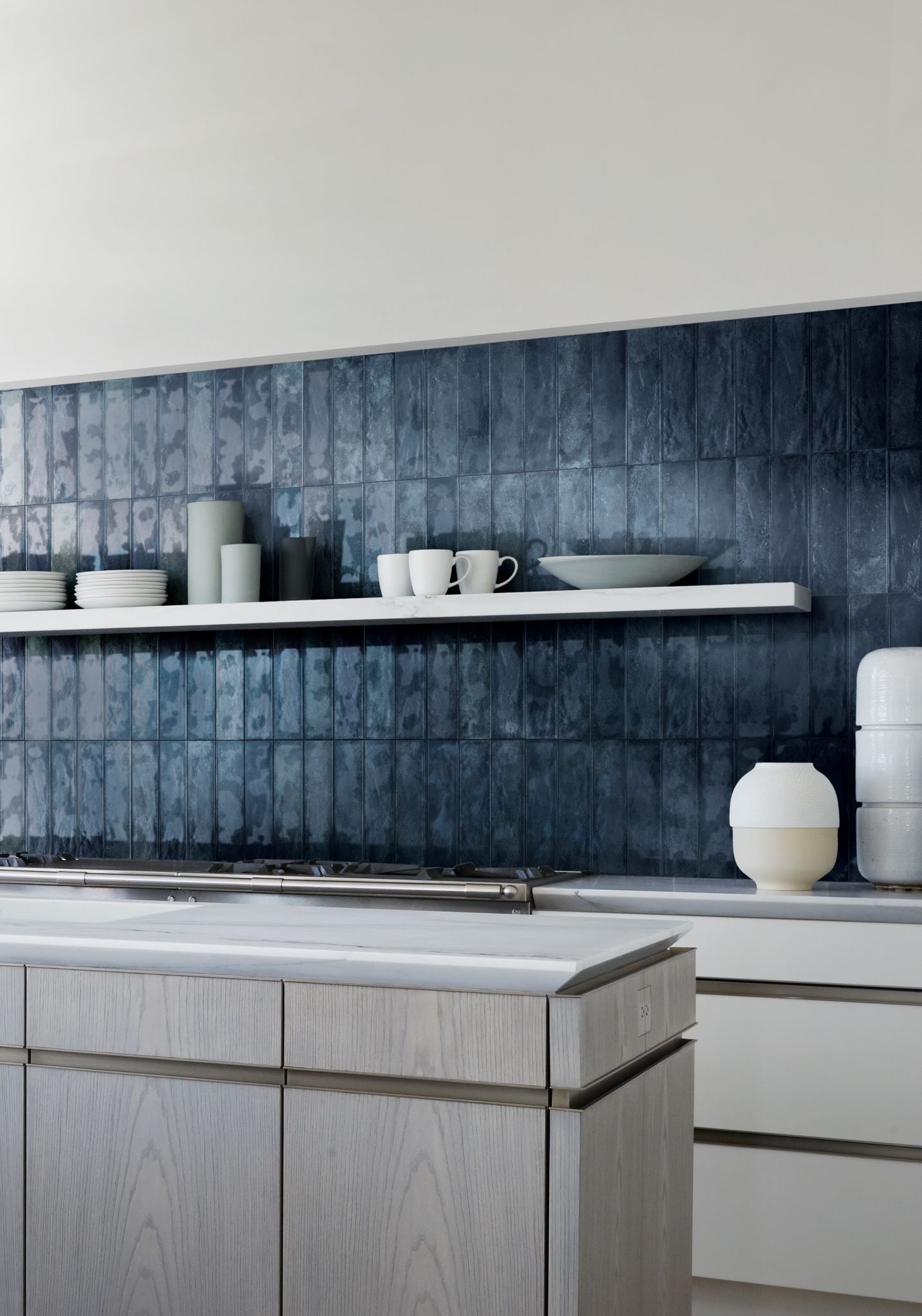 Grand Cayman 3x12" West Bay Blue | Glens Falls Tile & Supplies