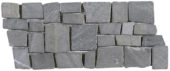Grey Cubic Marble Opus Interlocking Border | Glens Falls Tile & Supplies