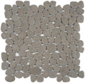 Grey Reconstituted Pebble Interlocking Mosaic | Glens Falls Tile & Supplies
