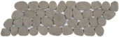Grey Reconstituted Pebble Mosaic Interlocking Border | Glens Falls Tile & Supplies