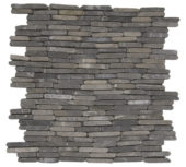 Grey Stacked Brick Marble Interlocking Mosaic | Glens Falls Tile & Supplies