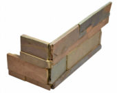 Indian Coast 6X18 Assembled Corner | Glens Falls Tile & Supplies