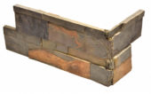 Indian Coast 6X18 Assembled Corner | Glens Falls Tile & Supplies