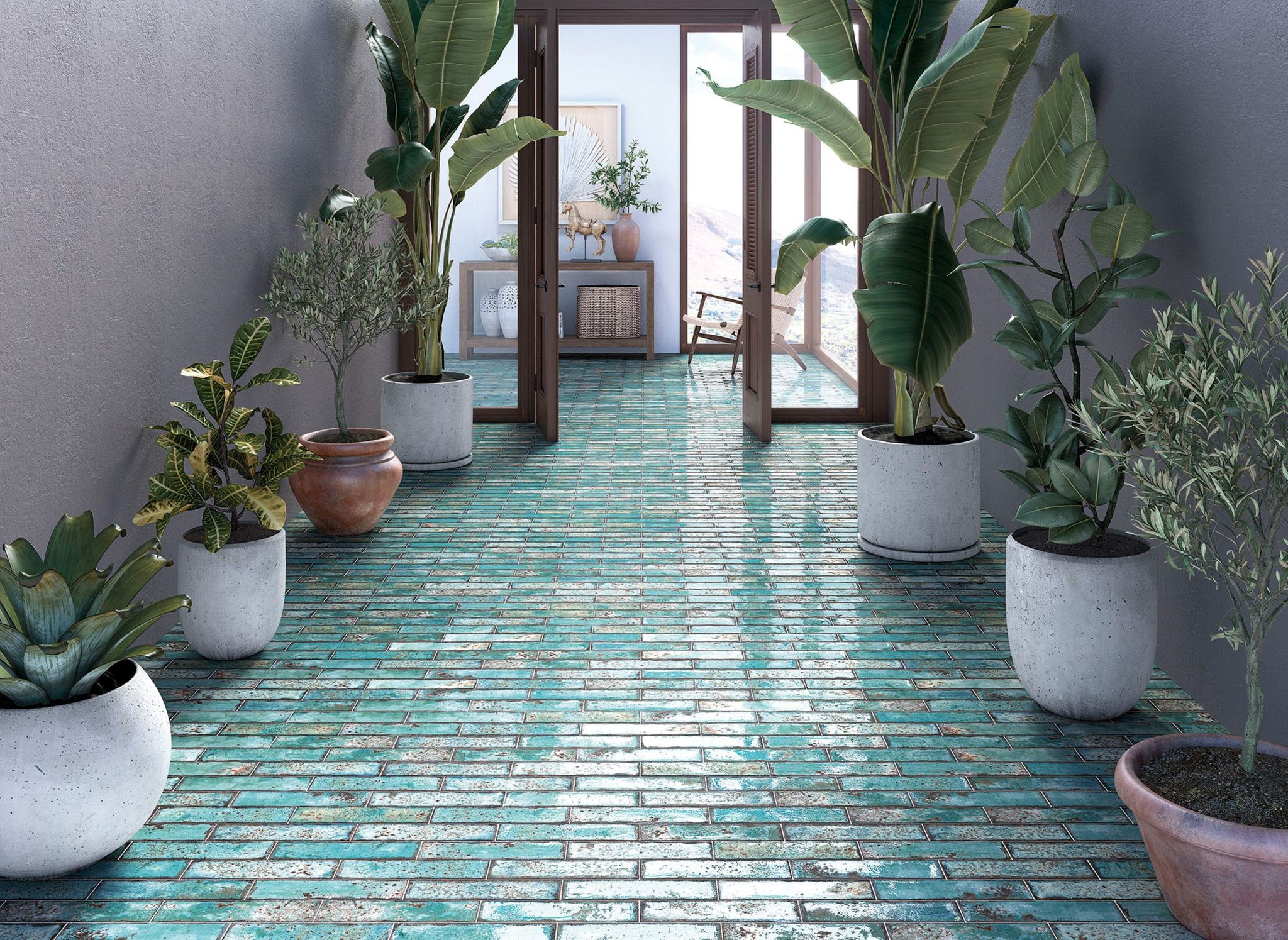 Jamaica Teal 3x11 | Glens Falls Tile & Supplies