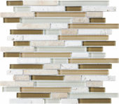 Linear Bamboo Mosaic | Glens Falls Tile & Supplies