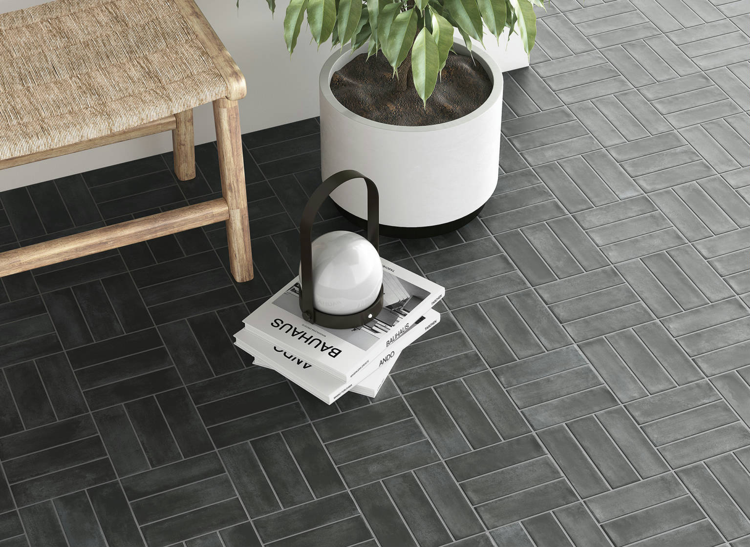 Lisbon 2X6 Graphite | Glens Falls Tile & Supplies