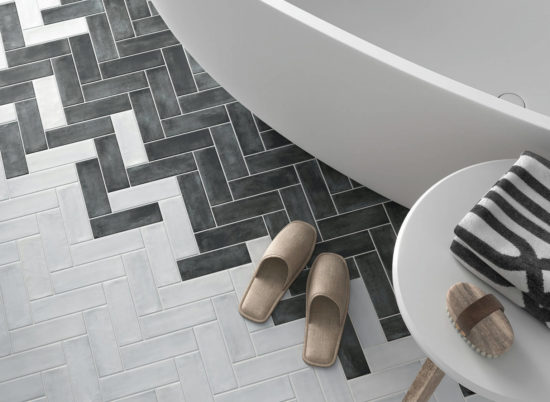 Lisbon 2x6" Graphite | Glens Falls Tile & Supplies
