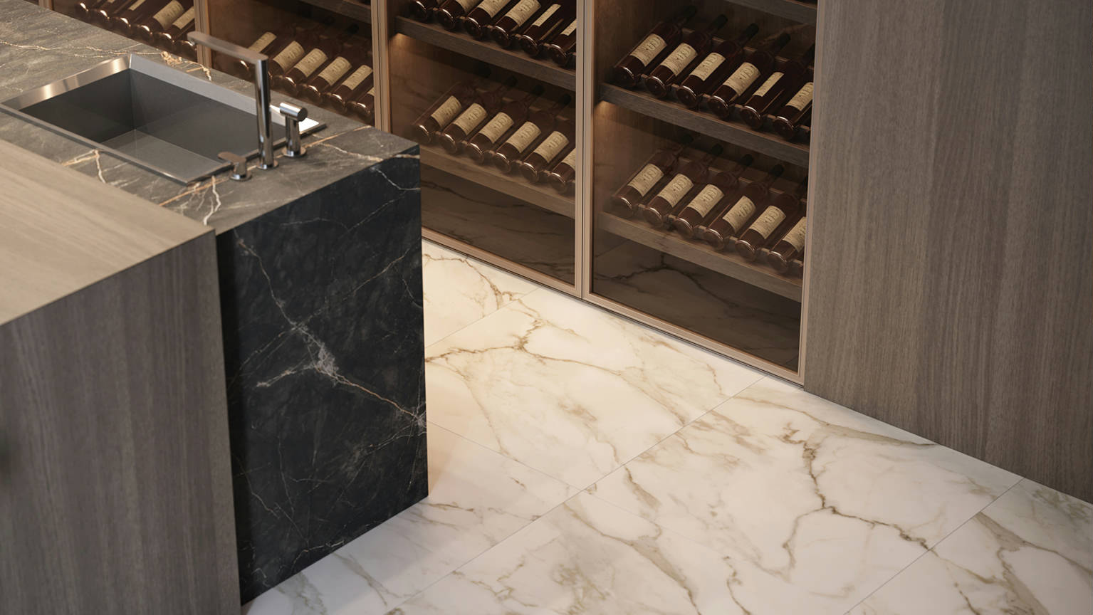 Luxury Amalfi Calacatta 32x32 3 | Glens Falls Tile & Supplies