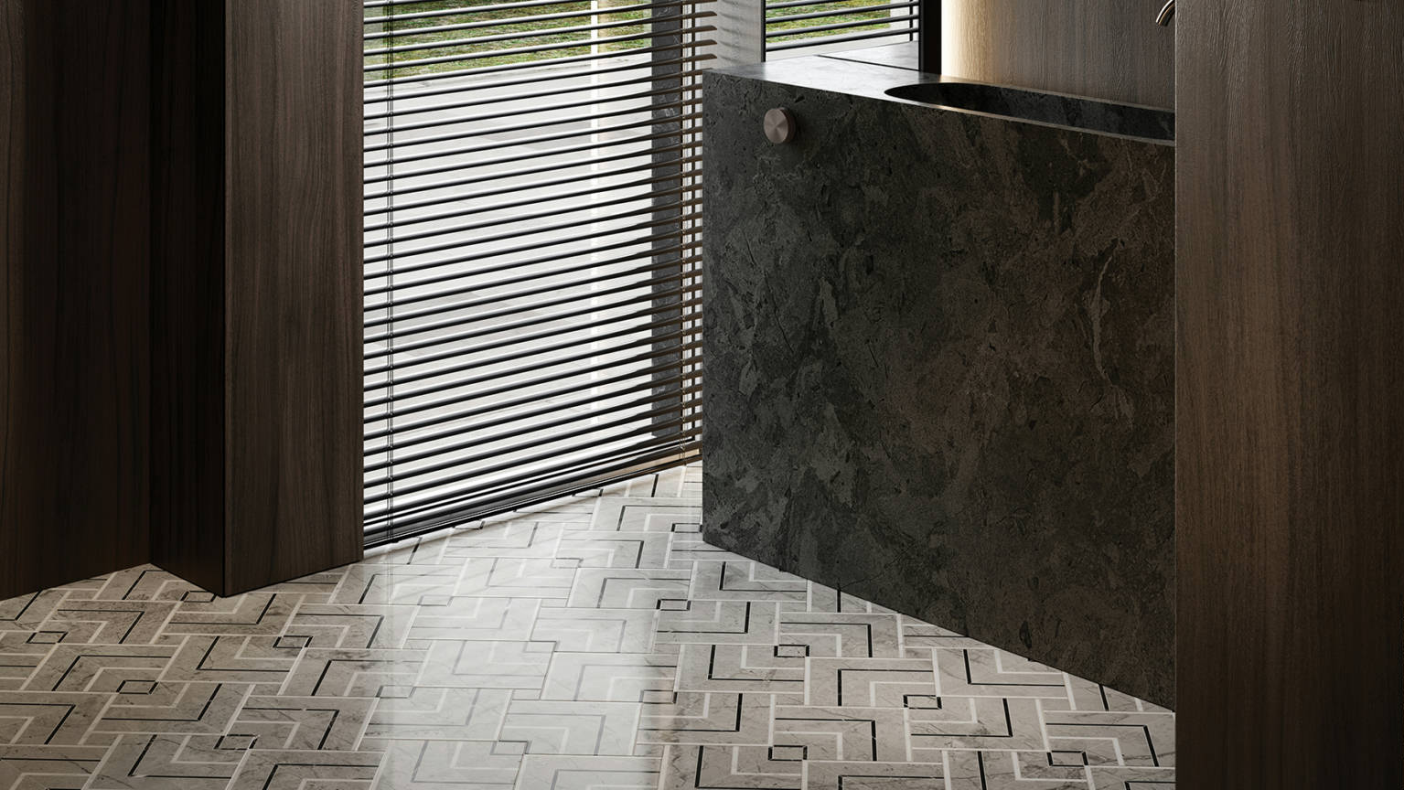 Luxury Roma Argento Picco Mosaic 2 | Glens Falls Tile & Supplies