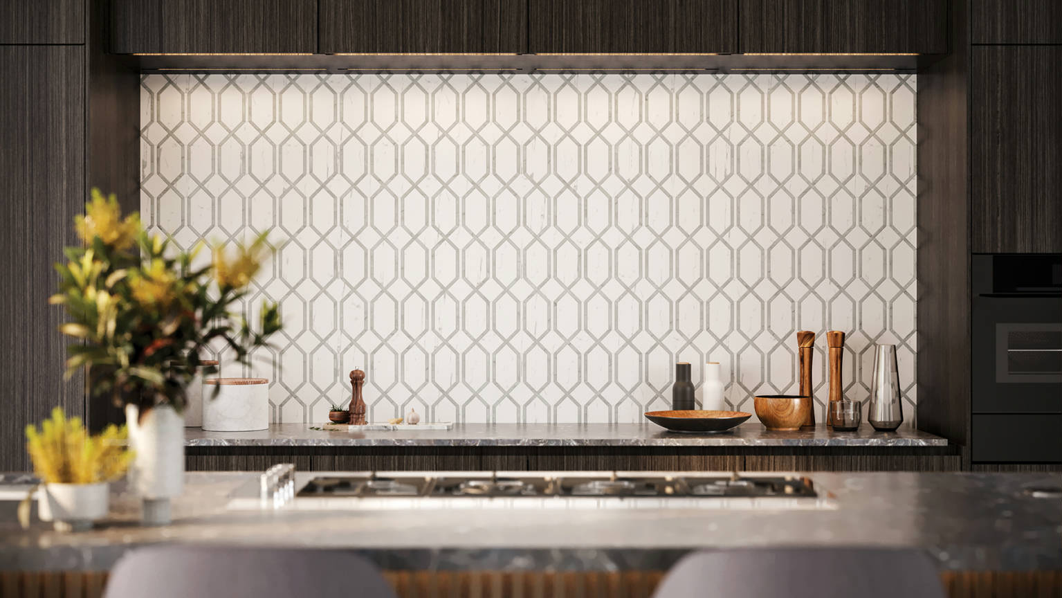 Luxury Statuario Venezia Modella Mosaic | Glens Falls Tile & Supplies