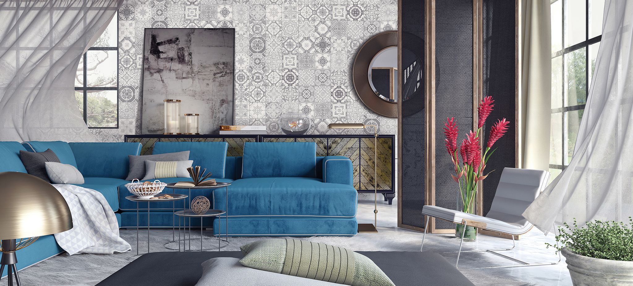 Marrakesh Grey Matte Mix 8x8 | Glens Falls Tile & Supplies