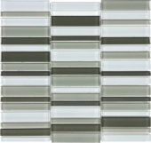 Mineral Blend Stacked Mosaic | Glens Falls Tile & Supplies