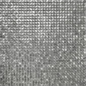 Mini Hexagon Silver Aluminum Mosaic | Glens Falls Tile & Supplies