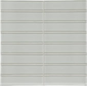 Mist 1.5X6 Stacked Mosaic | Glens Falls Tile & Supplies
