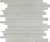 Mist Random Strip Mosaic | Glens Falls Tile & Supplies