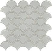 Mist Scallop Mosaic | Glens Falls Tile & Supplies