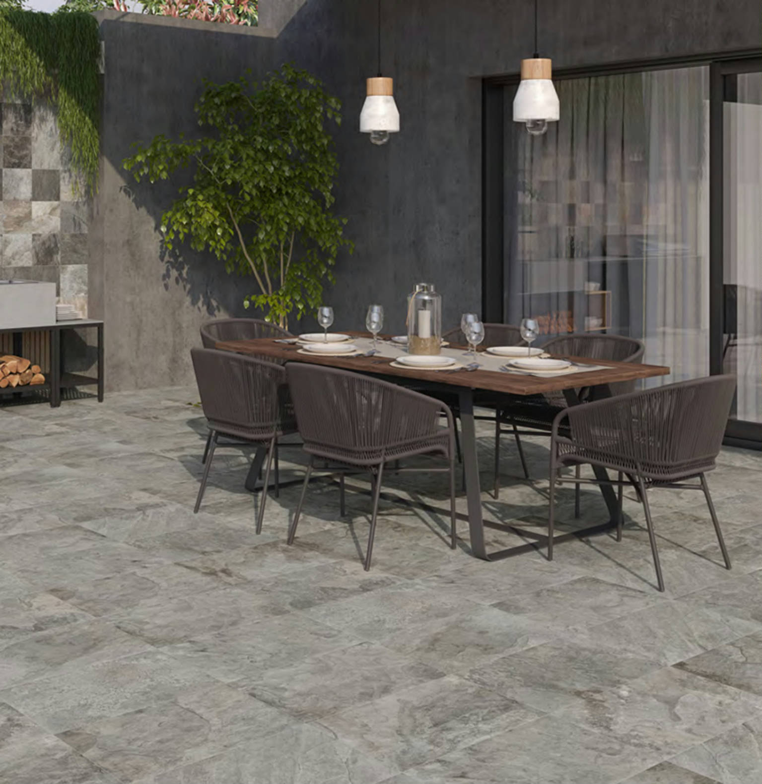 Nepal Slate Chitwan Gris12x24 | Glens Falls Tile & Supplies