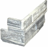 Nordic Crystal 6X18 Assembled Corner | Glens Falls Tile & Supplies