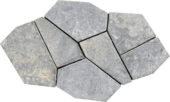 Opus Light Grey Marble Meshed Mounted Mosaic | Glens Falls Tile & Supplies