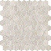 Polished 1" Passion Hex Mosaic | Glens Falls Tile & Supplies