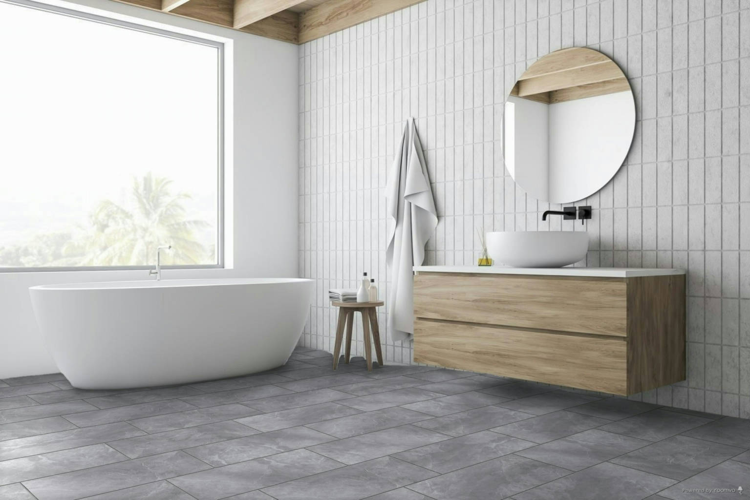 Ravello 12x24” Grey 1 | Glens Falls Tile & Supplies