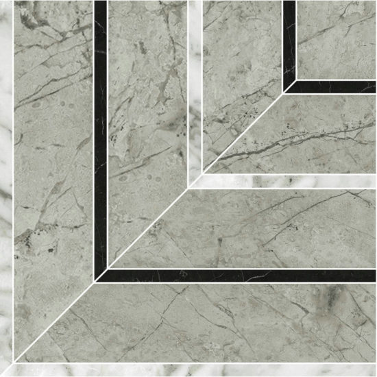 Roma Argento Honed Picco Mosaic | Glens Falls Tile & Supplies