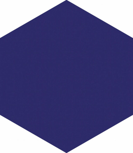 Ronda 5.5X6.3” Cobalt Hexagon | Glens Falls Tile & Supplies