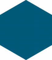Ronda 5.5X6.3” Navy Blue Hexagon | Glens Falls Tile & Supplies