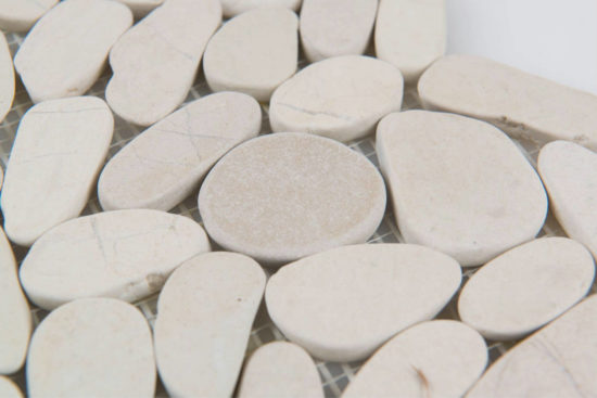 Serenity Ivory Flat Pebble | Glens Falls Tile & Supplies