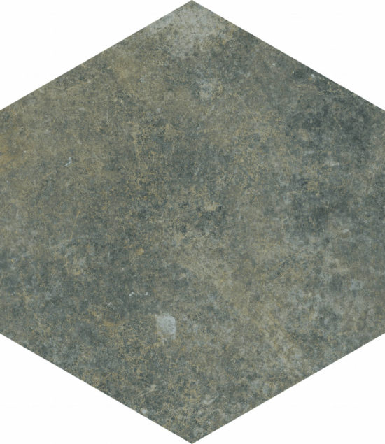Seville 5.5X6.3” Black Hexagon | Glens Falls Tile & Supplies