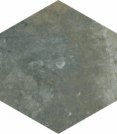 Seville 5.5X6.3” Black Hexagon | Glens Falls Tile & Supplies