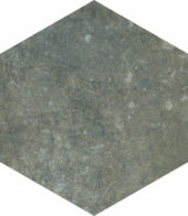 Seville 5.5X6.3” Black Hexagon | Glens Falls Tile & Supplies
