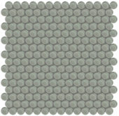 Smoke Penny Round Mosaic | Glens Falls Tile & Supplies