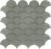 Smoke Scallop Mosaic | Glens Falls Tile & Supplies