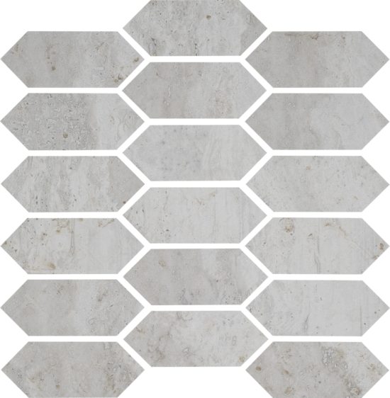 Spirit Silver Picket Mosaic | Glens Falls Tile & Supplies