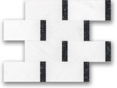 Stark Brick Mosaic Marbled | Glens Falls Tile & Supplies