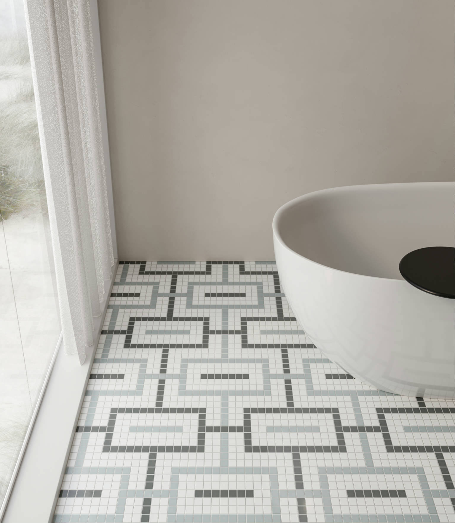Traditions Dawn Chain Mosaic 4 | Glens Falls Tile & Supplies