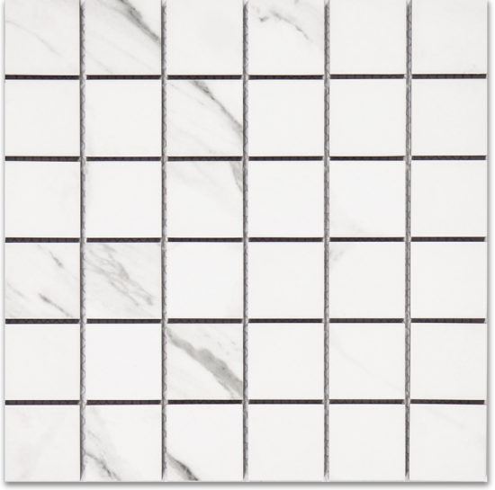Treasure Statuario 2x2 Polished Mosaic | Glens Falls Tile & Supplies